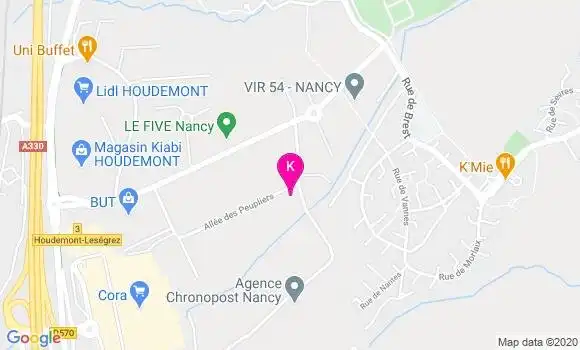 Localisation Lise Huin