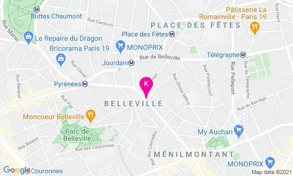 Localisation Leo Leroy
