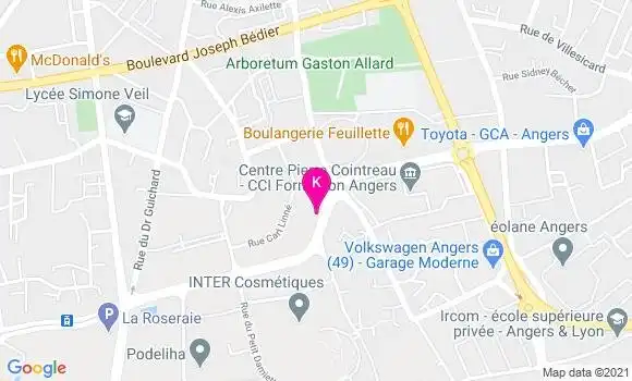 Localisation Stephane Tessier