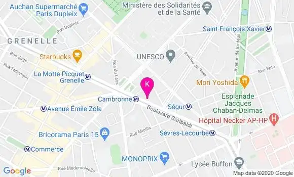 Localisation Isabelle Collet