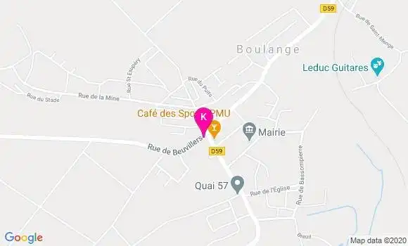 Localisation Francois Xavier Chenu