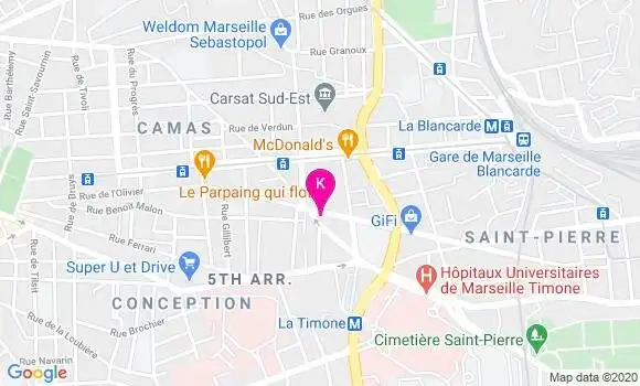 Localisation Catherine Constantin