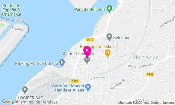 Localisation Sergio Garcia Lagostena