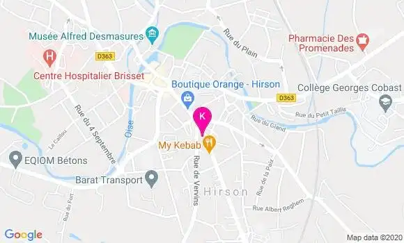 Localisation Clara Delplancq