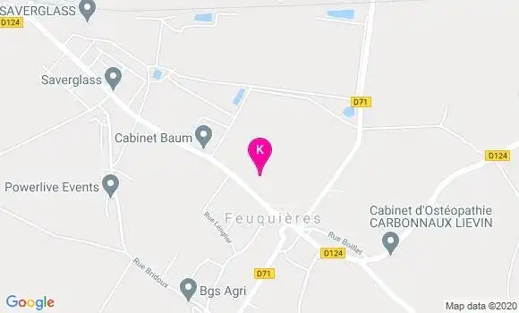 Localisation Antoinette Bouchez