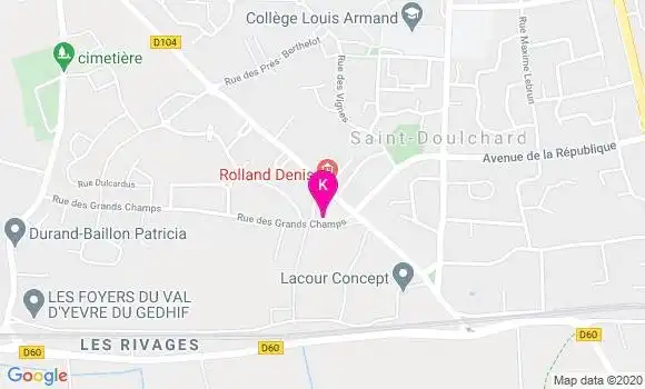 Localisation Maelys Vimon