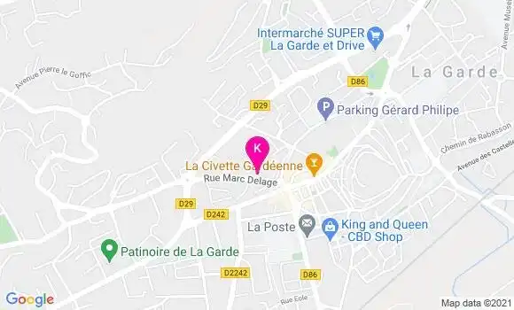 Localisation Alain Thiebaut