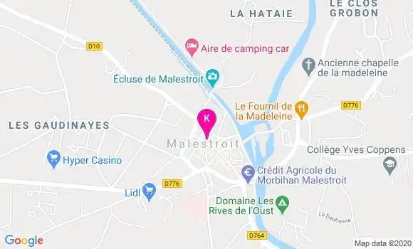 Localisation Julien Castet