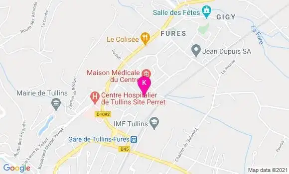Localisation Delphine Marion