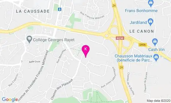 Localisation Deborah Pineau