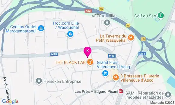 Localisation Amaury Dumazy