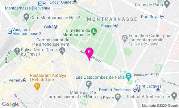 Localisation Patricia Santini Finet