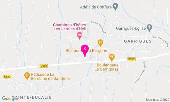 Localisation Christine Galizzi Lautier