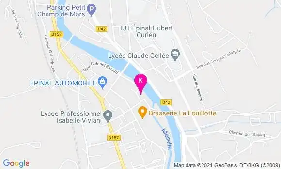 Localisation Vincent Gehin