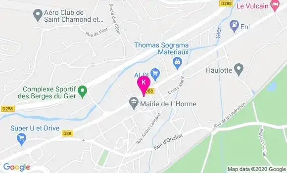 Localisation Blandine Chovet