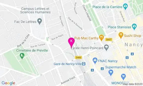 Localisation Fabienne Malige