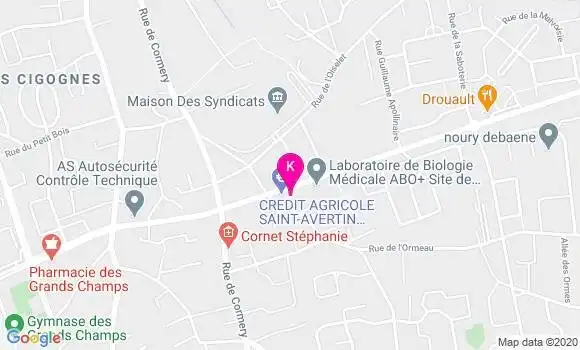 Localisation Florian Govic
