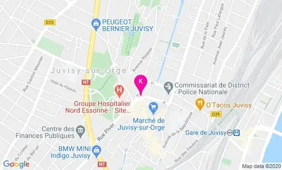 Localisation Ariane Danglades Perez