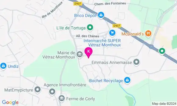 Localisation Bertrand Bourreau