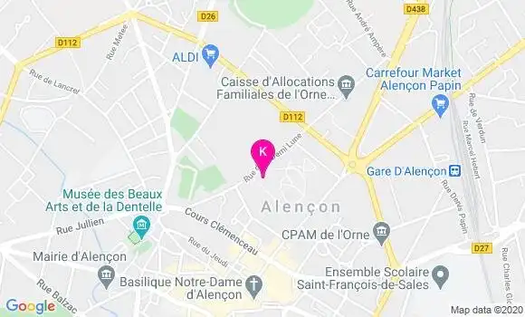 Localisation Chloe Roussel