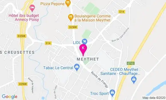 Localisation Matthieu Chevallier