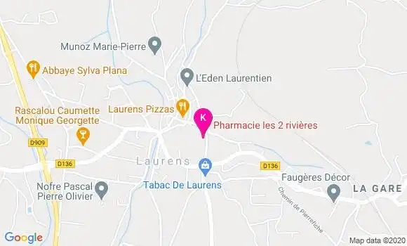 Localisation Samuel Gil Gracia