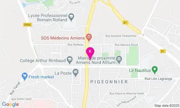 Localisation Marion Rousseau