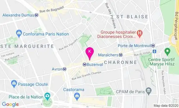 Localisation Marion Moreau