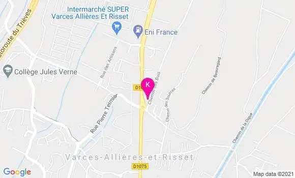 Localisation Mathilde Escalon