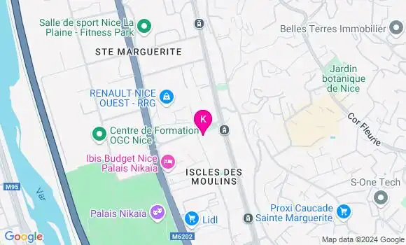Localisation Marjolaine Verot