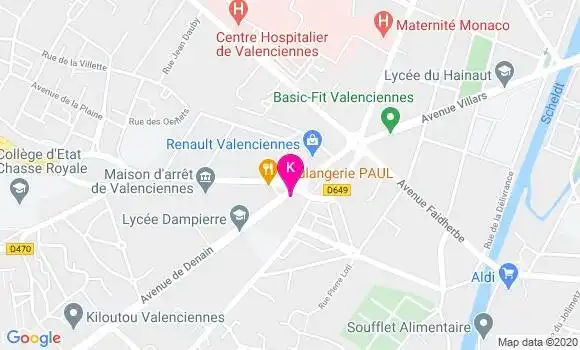 Localisation Jean Francois Nicodeme