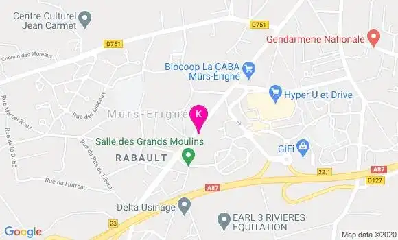Localisation Franck Godefroy