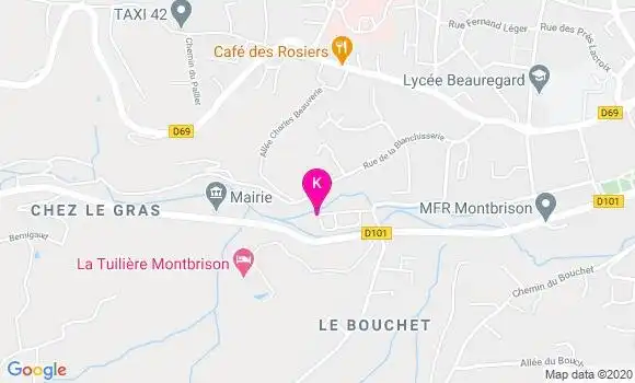 Localisation Alain Brahy