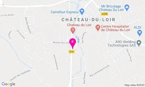 Localisation Francois Cottereau