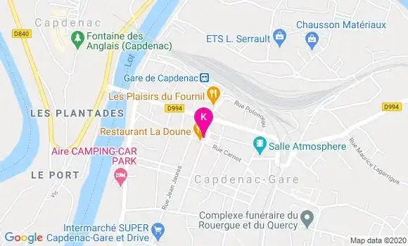Localisation Eric Auferin