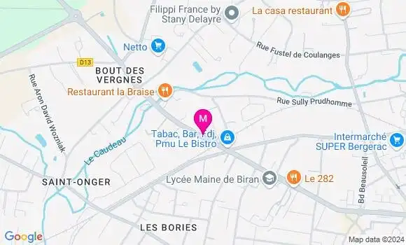 Localisation Damien Marques De Brito
