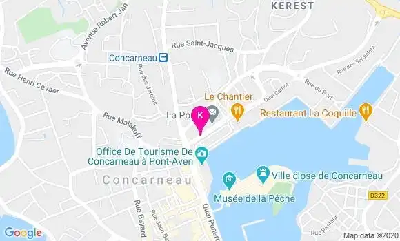 Localisation Jose Bidet