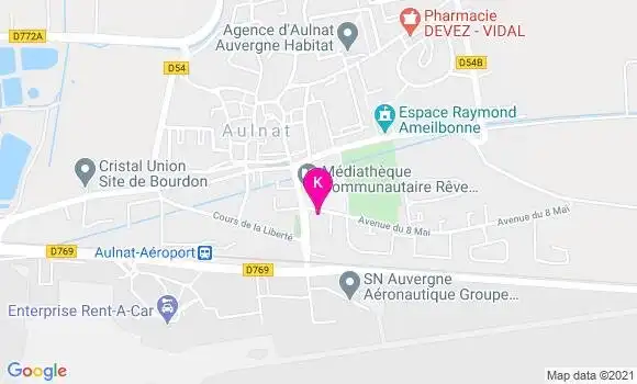 Localisation Mathieu Allary