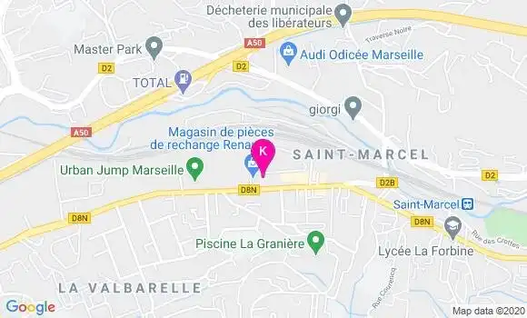Localisation Sabine Bousquet