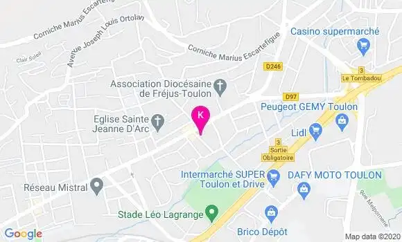 Localisation Marie Helene Chevallier