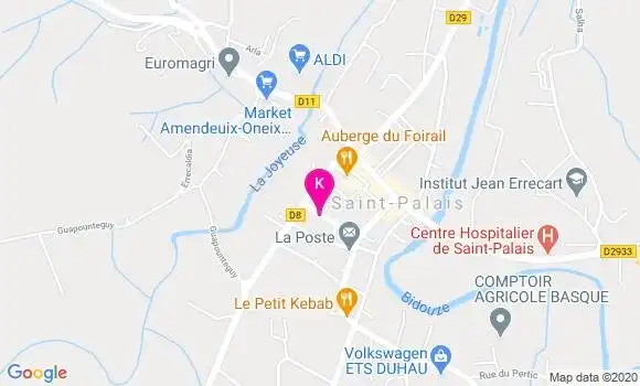 Localisation Arnaud Etchepareborde