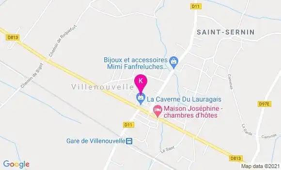 Localisation Claude Hamard