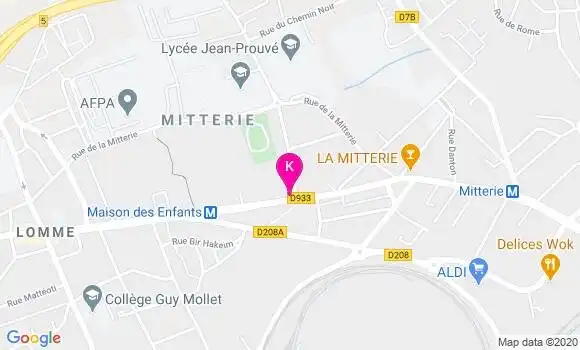 Localisation Eric Maes