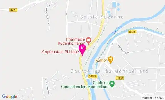 Localisation Eric Dufour