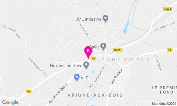 Localisation Nicolas Jay