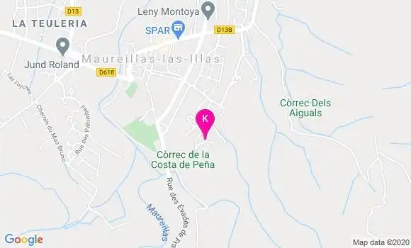 Localisation Gerald Frere