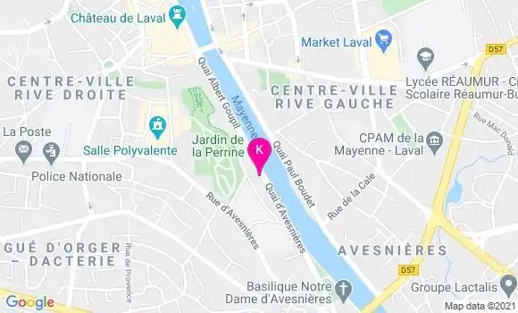 Localisation Jean Baptiste Chaumont