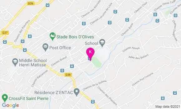 Localisation Maya Fezard