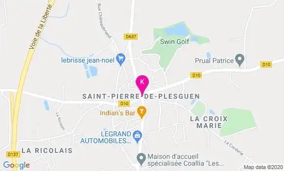Localisation Franck Dumenil