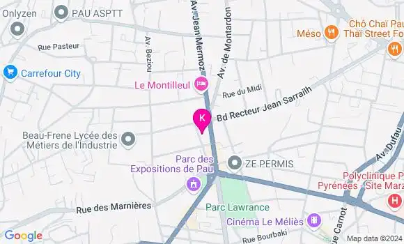 Localisation Alizee Bonnard